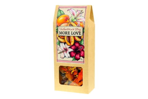 Herbata Owocowa Na Walentynki MORELOVE (KT) (50g) Idealna Na Prezent !!